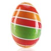 com-four® 6 x Easter eggs for filling, colourful filling eggs