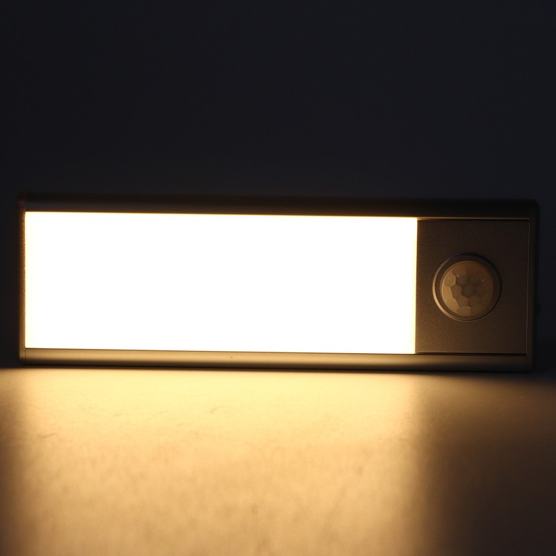 12cm Sensor Light LED UltraThin Warm Light Smart Cabinet Bedside