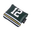 SHABIER Dark Green Golf Large Mallet Headcover with NO.12 Design
