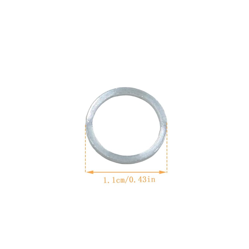 Batum Pack Of 10 Bicycle Chainring Bolts Spacers Washer Aluminium