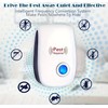 Pest Reject 2pcs Ultrasonic Pest Reject Home Control Electronic Repellent