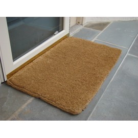 Kempf Natural Coco Coir Doormat, 16" X 27"