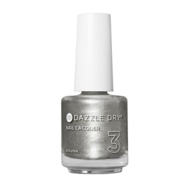 Dazzle Dry Nail Lacquer (Step 3) - Love Potion - A true metallic silver. Full-coverage metallic. (0.5 fl oz)