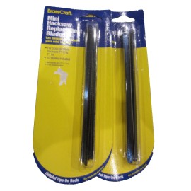 Unbranded 20 Pcs 6In 24T Mini Hacksaw Blade Multifunctiona