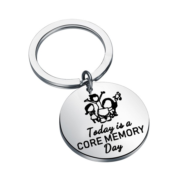Inside-o Today Is a Core Memory Day Movie Inspired Keychain