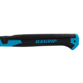 OX Pro 30-Oz Ultrastrike Framing Hammer: Milled Face, Straight Claw, Robust Power, Vibration Dampening Bridged Neck, One Piece Steel Handle, Non-Slip Grip, Safety Features for Ultimate Durability
