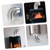 COHEALI Wood Stove Flue Elbow Stainless Steel for Efficient Ventilation