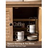 Gomakren 2.5 Ounce Espresso Cups Set of 4, Small Stackable