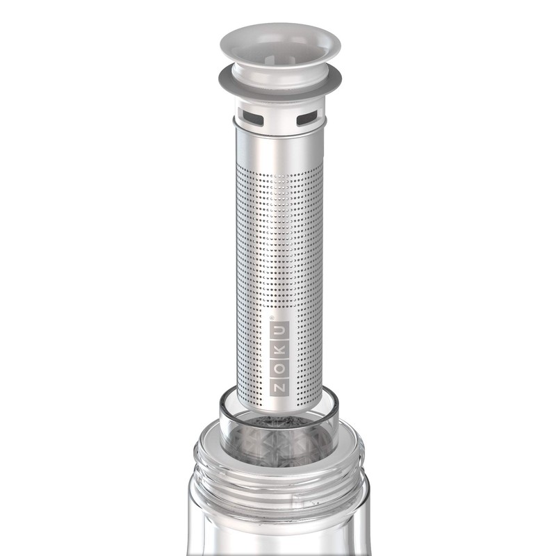 Zoku Silver Stainless Steel Water Bottle