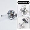 EXIN DEHCEN Set of 4 Lever Pin Iron Square Pin
