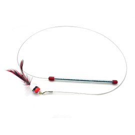Cat Toy Wand with Red Bug KatFly®