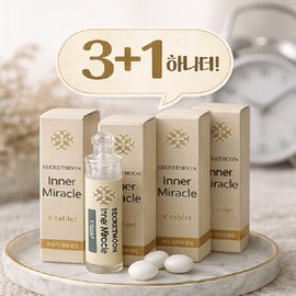 Secret Moon [4 Boxes] Inner Miracle Feminine Cleanser Secret Moon 6 Tablets Y Zone Odor Itch Management Cleansing Tablets / [4박스] 이너미라클 여성청결제 시크릿문 6정 Y존 냄새 가려움 관리 세정 정제