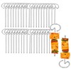 COMZPLIFE 40Pcs 3.94 Inch Air Fryer Skewers, Stainless Steel Standing