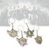 JINZHOUFZ PUBG Medal key chain pendant eat chicken peripheral products