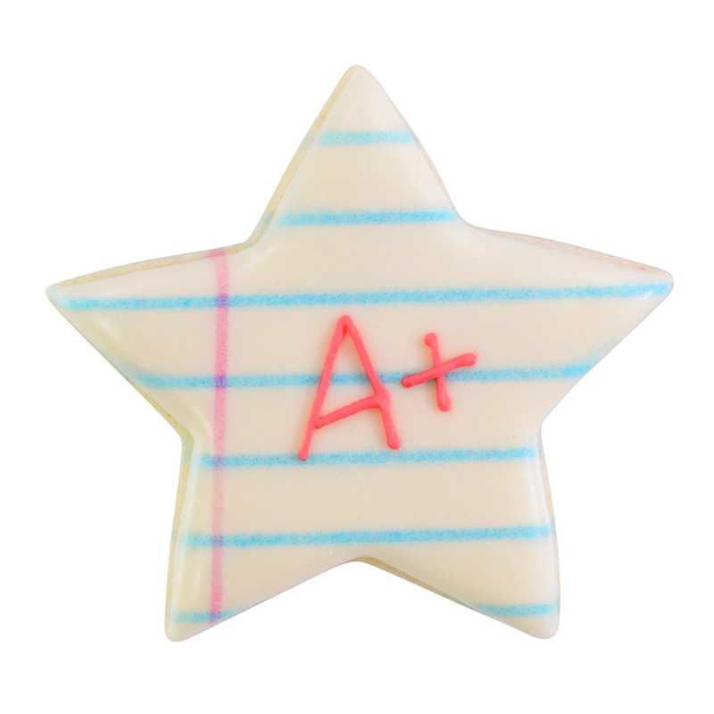 R&M Star 2" White Polyresin Coated Cookie Cutter