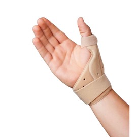 Orliman Medically Approved Breathable Thumb Immobilising Splint (Beige, 2)