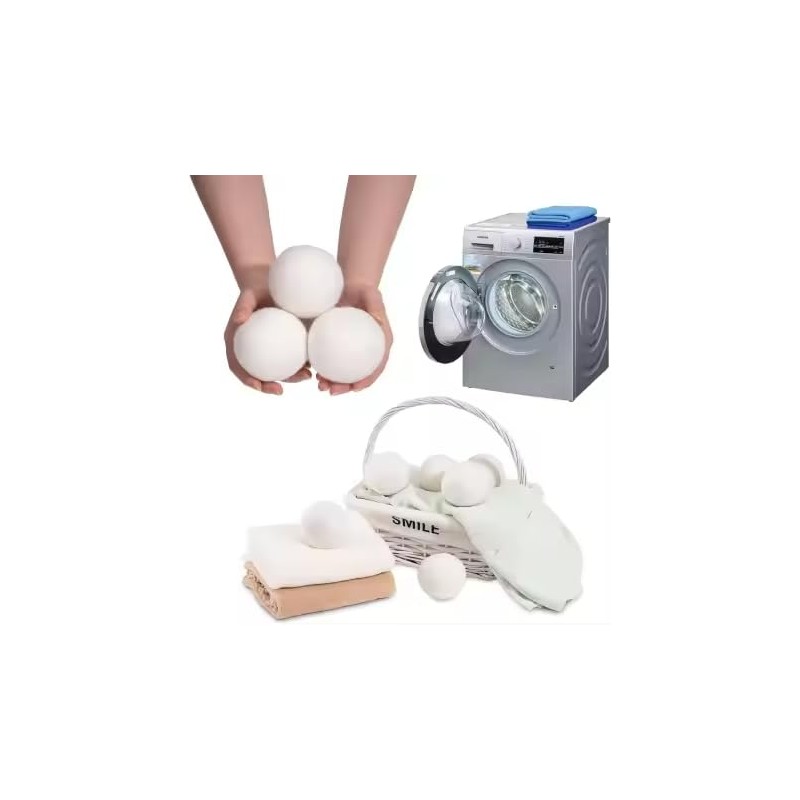 Dryer balls - efficient and environmentally friendly drying; dryer balls