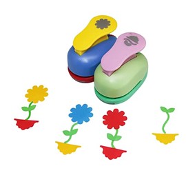 Cady Craft Punch1.5 INCH Flowers Paper Punches eva Scrapbooking Punch Flowers Set NO.6