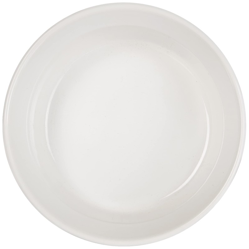 CorningWare French White 7-Pc Ceramic Bakeware Set with Lids Chip