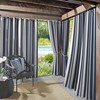 Sun Zero Valencia 2-Pack Cabana Stripe Indoor/Outdoor UV Protectant Energy