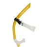 Swimming Snorkel Reduced Drag Silicone Swimming Breathing Tube with Adjustable