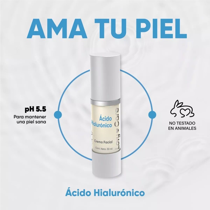 Lovy Care Crema Facial Ácido Hialurónico