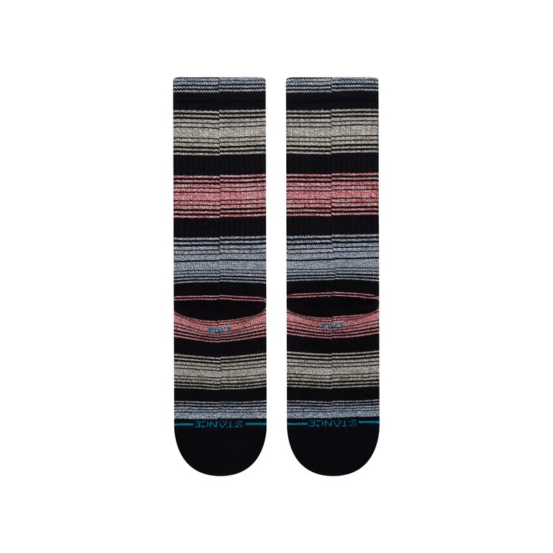 Stance Crew Cadent Socks (Medium, Black)