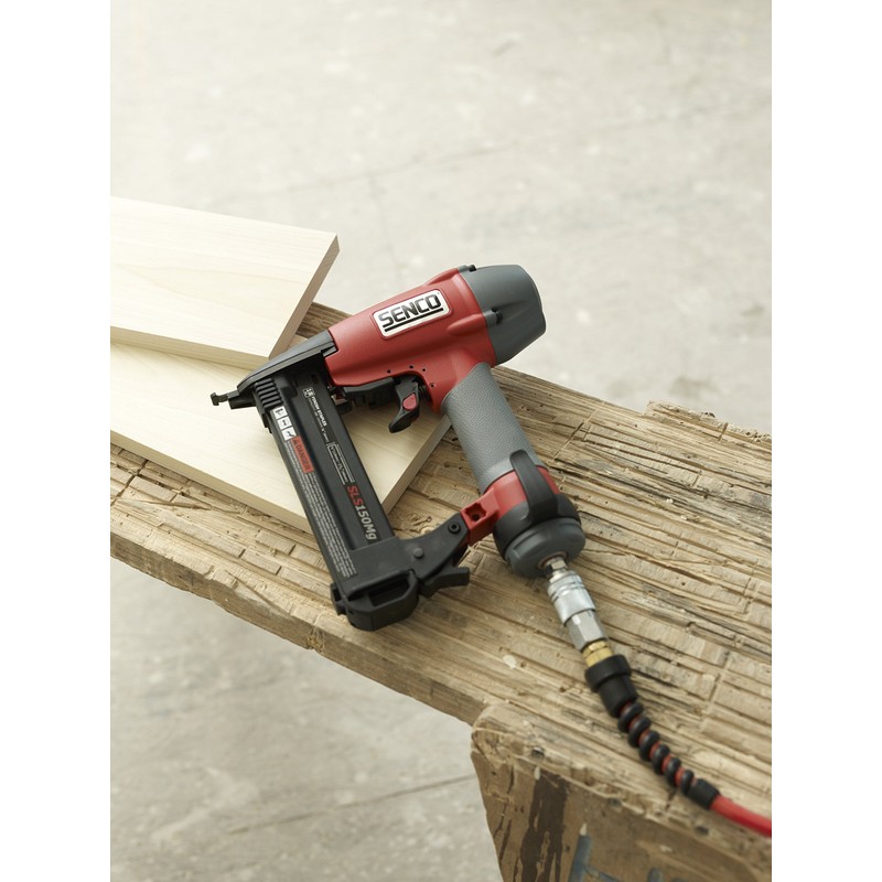 Senco 8C0001N SLS150Mg Medium Wire Finish crown Stapler, Gray/Red