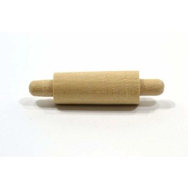 Unbranded 100 Piece 1-5/8" Long X 3/8" Diameter Wooden Mini Rolling Pins