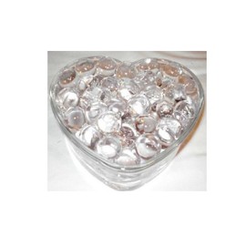 Deco Water Beads - Colorful Vase Filler & Centerpiece, Wedding Favors & Unlimited Uses & Create Your Own Candle Holders (XX-Large (Clear Only))