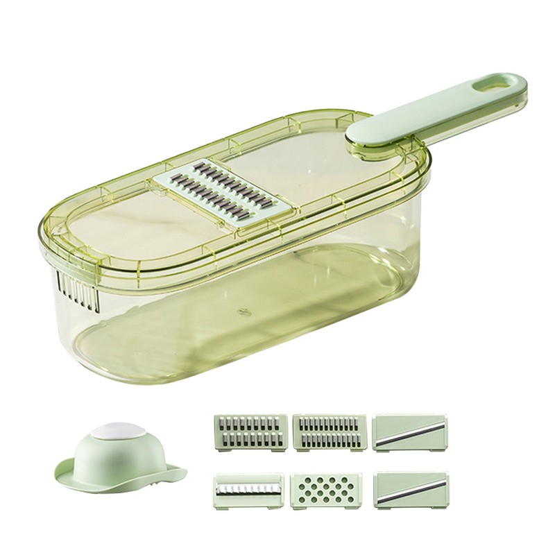 Vegetable Cutter Vegetable Slicers 304 Stainless Steel Transparent Food Chopper