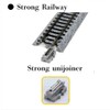 N Scale N 9-3/4" Double Track Straight, Concrete Ties (2),