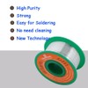 Ultra-Thin Solder Wire 0.01in 0.3mm Rosin Core Flux 2.5, Lead