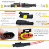 Taoluwin Waterproof Electrical Wire Connector, 352PCS Male and Female Wiring