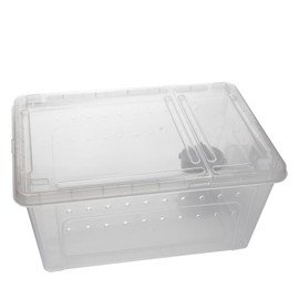 OMEM Portable Reptile Terrarium Habitat for Mini Pet Houses (L)