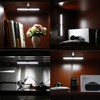 LESHP Motion Sensor Light Rotating 10 LED Night Light with