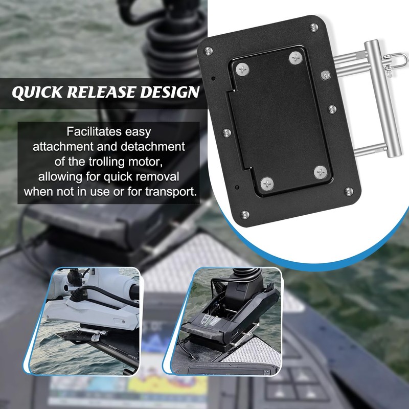 010-12832-61 Quick Release Bracket Plate Mount Replacement for Garmin Force