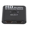 HD Multimedia Interface Switch 8K 60HZ 1 in 2 Out