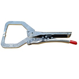 PTI Automatic Locking Vice Grip Pliers 7" C-Clamp - Auto Heavy Duty, Adjustable Opening Locking Pliers Metal DIY Woodworking