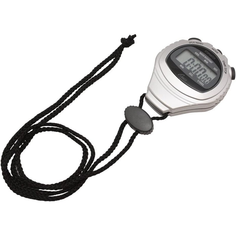 LINKSY LS001SA 1/100 Second Stopwatch, Split, Dial-Time, With Clock Function