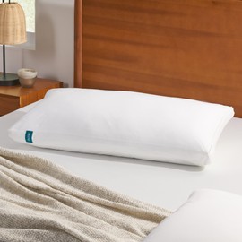 TREATLIFE HOME Down-Alternative Bed Pillow, Perfectly Stuffed for Comfort and Support, Retains Shape, Easy Care, White