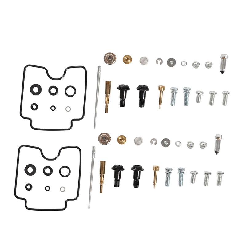Motorcycle Carburetor Rebuild Kit with Gasket Spring Replacement for V