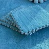 10pcs Plush Puzzle Floor Foam Mat Tiles Fluffy Cuttable Anti