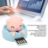 U Disk Cute Pig USB Interface Hot Swap Anti Electromagnetic