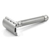 Edwin Jagger 3ONE6 DE Stainless Steel Safety Razor, Grooved, 1x