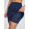 BALEAF Women's Running Cotton 5 A-line Skirt, B-Blue