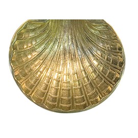 Sudbury Brass Baptismal Shell Keepsake, 5 1/2 Inch