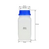 Octopus 3x 500 ml wide mouth bottles with screw top,