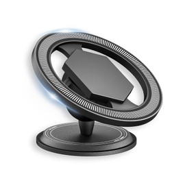 Magnetic Golf Cart Phone Holder Mount, 360°Rotation and Multi-Angle Adjustments Golf Cart Phone Holder, Safe & Portable Golf Essentials for Men, Golf Cart Accessories with MagSafe Compatibility