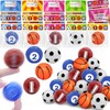 28 Pack Valentine's Day Gifts Cards with Mini Soccer Fidget